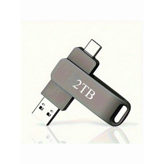 External USB Hard Drive 2TB Hard Drive Portable 2TB USB Slim External Compatible With PC, Laptop