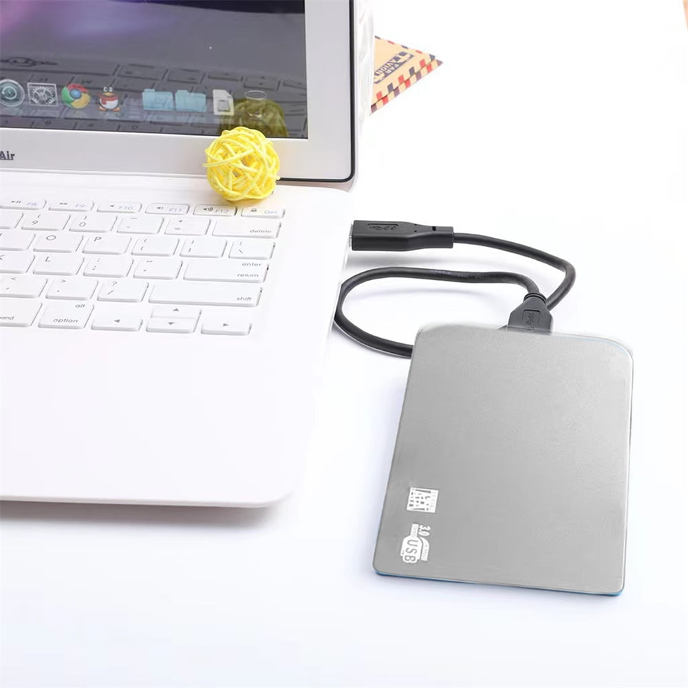 XIN External USB Hard Drive 4TB, USB 3.0 Portable Memory Storage Drive