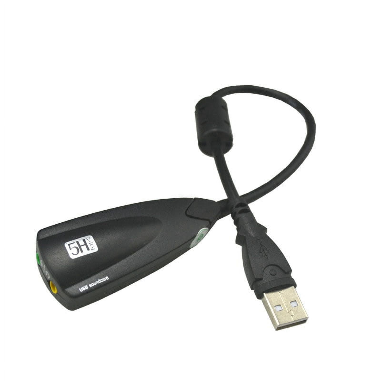 External USB Sound Card Adapter 5HV2 3D Audio Jamaica Ubuy