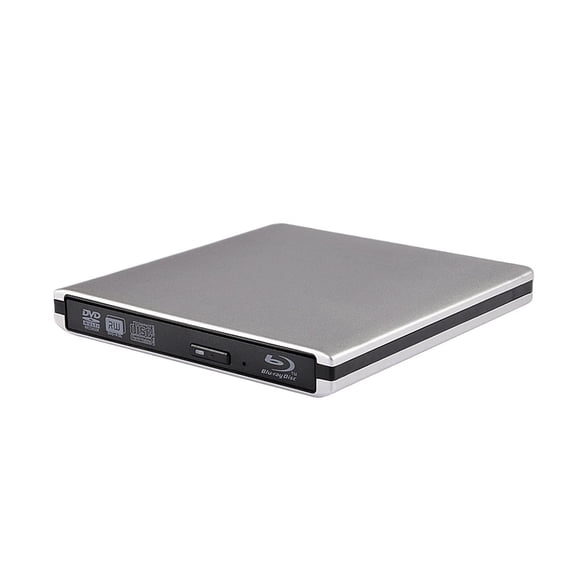 External USB3.0 Blu-Ray Burner -ROM Optical DVD Drive -RE Writer 3D Blu-Ray Reader for Laptop/Desktop