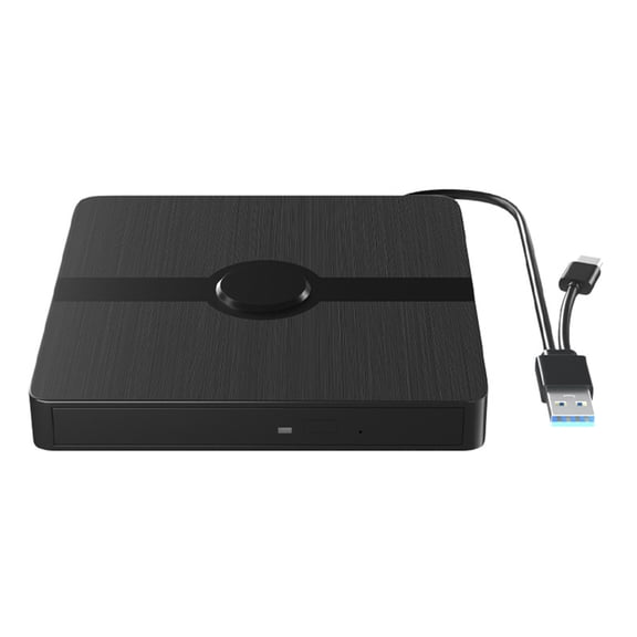External USB3.0 USB C DVDs Player ROM Disk Drives Portable DVDs Burners for Laptop, Desktop , Win11/10/8/7