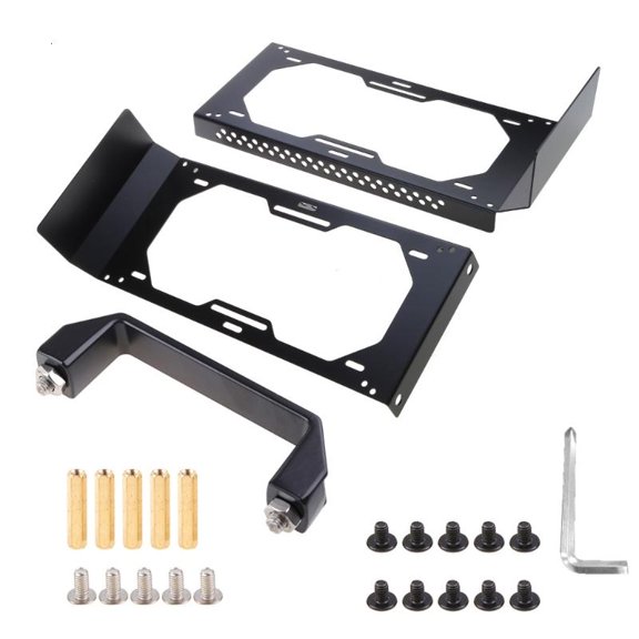 External Water Cooling Dock Bracket for ITX Computer for Case Laptop 240 360mm Cooler Radiator Multifunction Stent EXWCD-240/360
