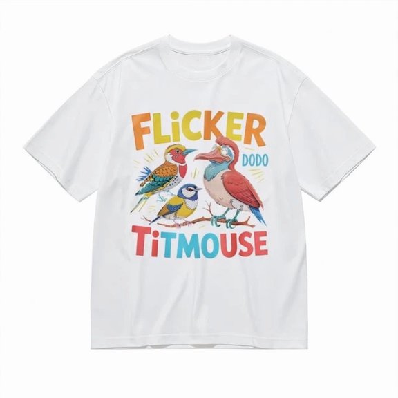 Extinct Dodo Birds Graphic Tee Usa