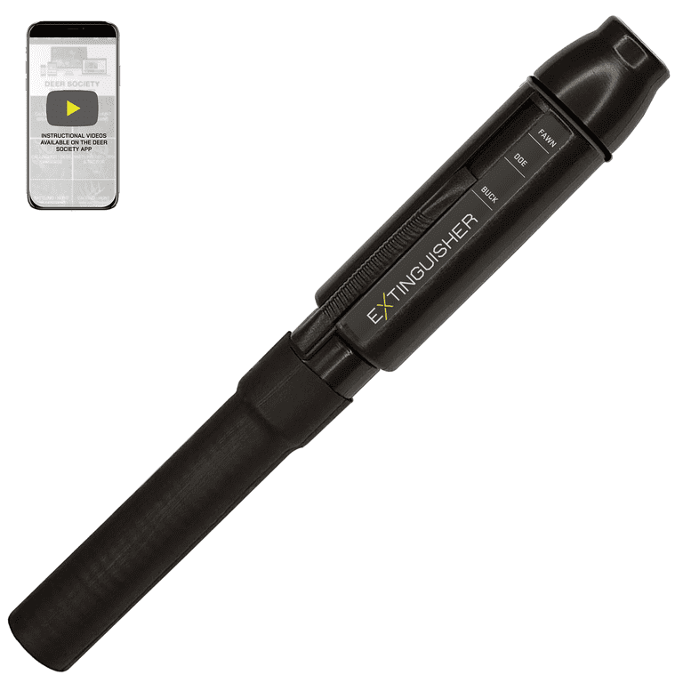 Illusion Systems, Extinguisher Deer Call, Black, All-in-One 