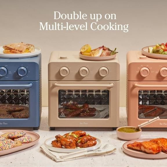 Wonder Oven Essentials Kit | Extra Air Fryer Basket & Nonstick Ceramic Bake Pan | Oven Safe, -Friendly