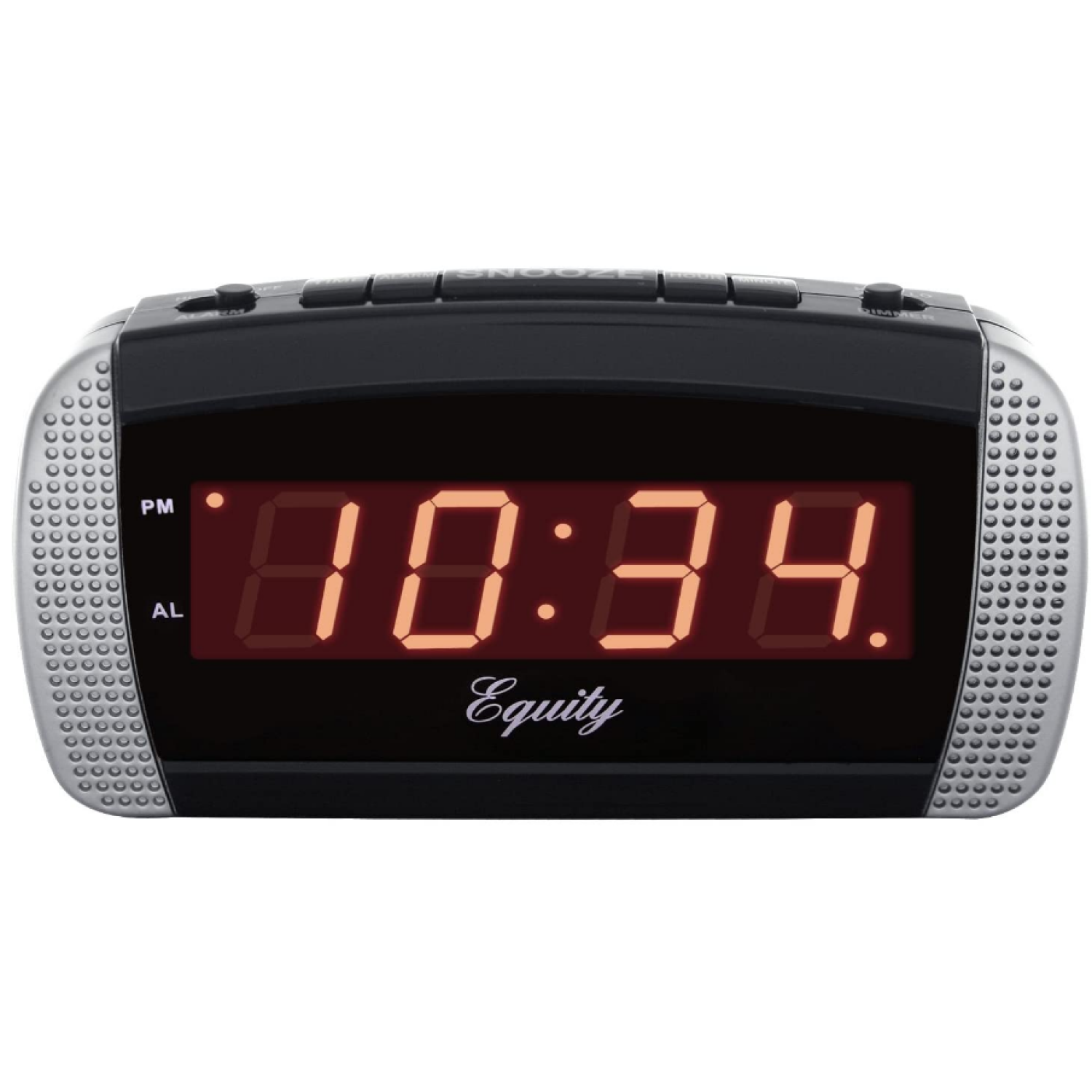 Extra Alarm Clock Heavy Sleeper Battery Backup Sleep Digital Side Speakers