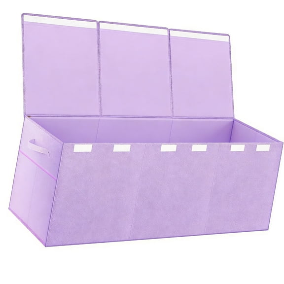Extra Big Fabric Storage Holder Bin For Boys And Girls Having Web Pockets And Sturdy Construction Holder Box