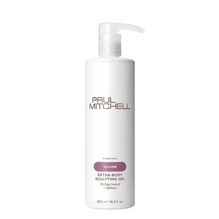 Paul Mitchell Extra-Body Sculpting Gel, Adds Fullness + Styling Control, For Fine Hair 16.9 FLOZ