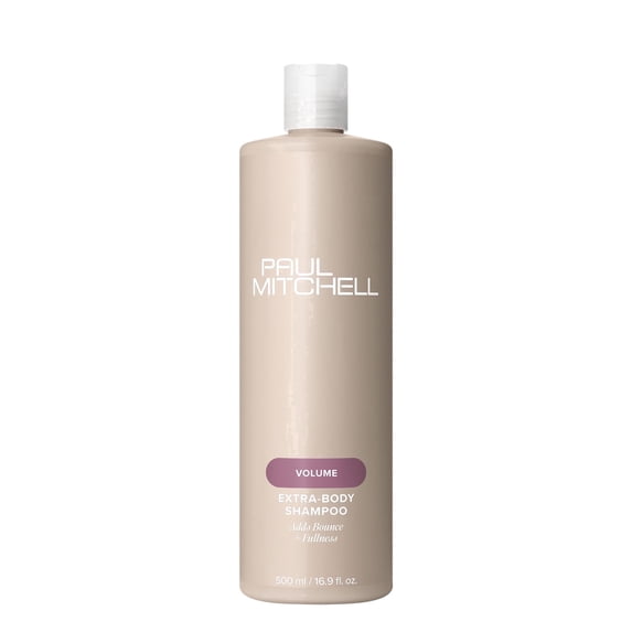 Paul Mitchell Extra-Body Shampoo, Adds Bounce + Fullness, For Fine Hair 16.9 FL OZ