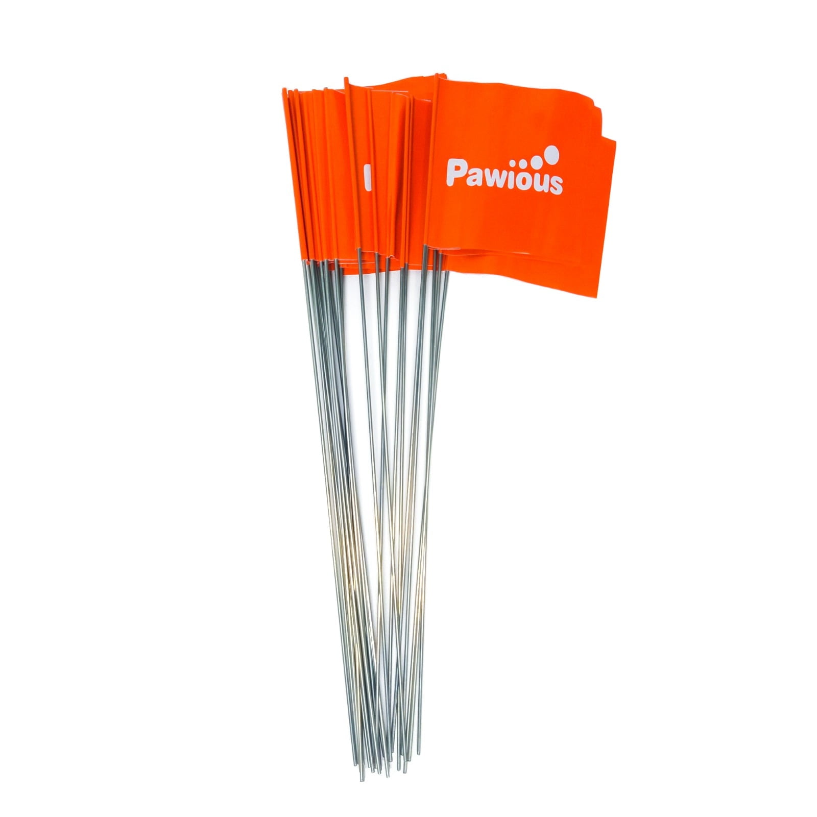 Pawious Extra Boundary Flags, 16-in Durable Markers, 25 Pack - Walmart.com