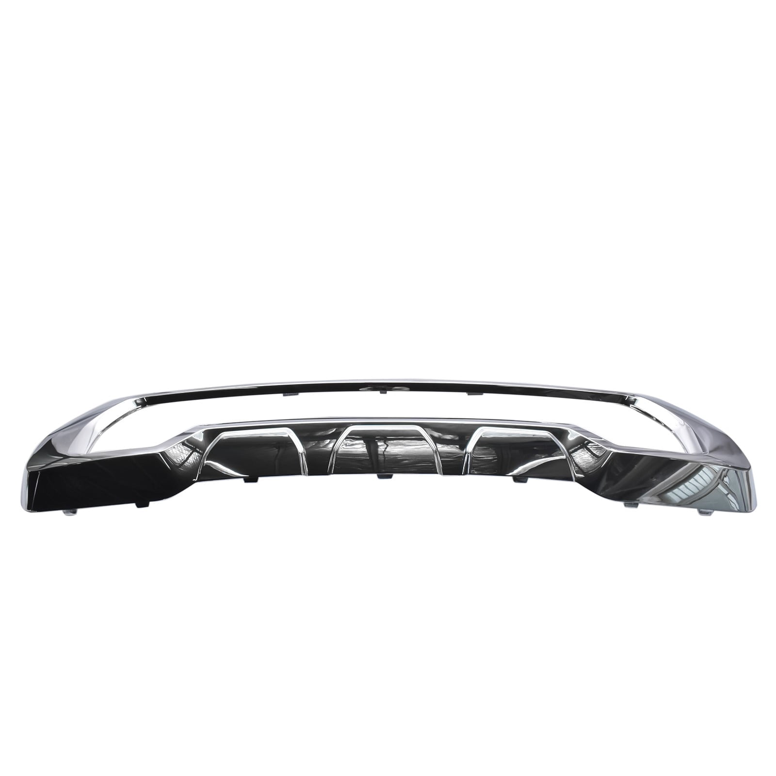 Extra Bright Chrome Front Bumper Fascia Skid Plate for GMC Sierra ...