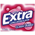 thumbnail image 1 of Extra Bubblegum Chewing Gum Classic Bubble Gum - 15 ea Pack of 2, 1 of 6