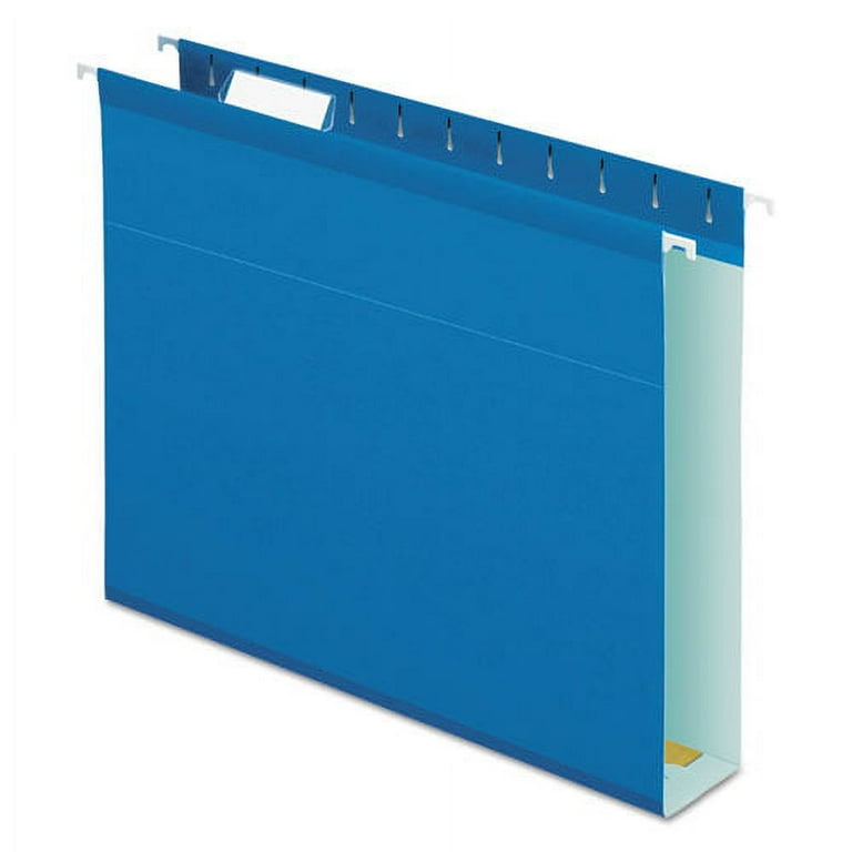 Extra Capacity Reinforced Hanging File Folders with Box Bottom, 2 Extra Capacity Reinforced Hanging File Folders with Box Bottom, 2