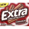 Extra Cinnamon Sugarfree Gum, Single Pack, 15Count