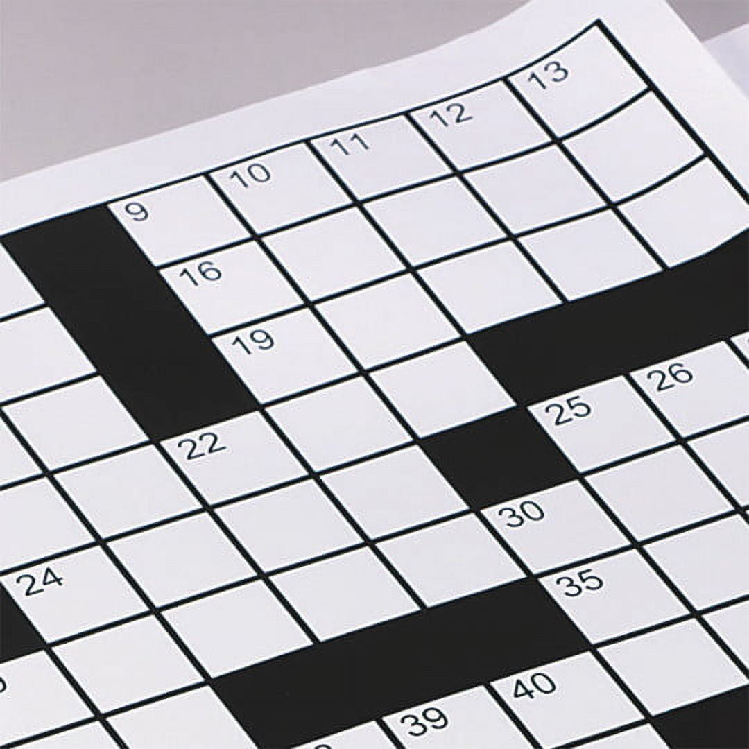 Extra Crossword Grid Sheet Pk60