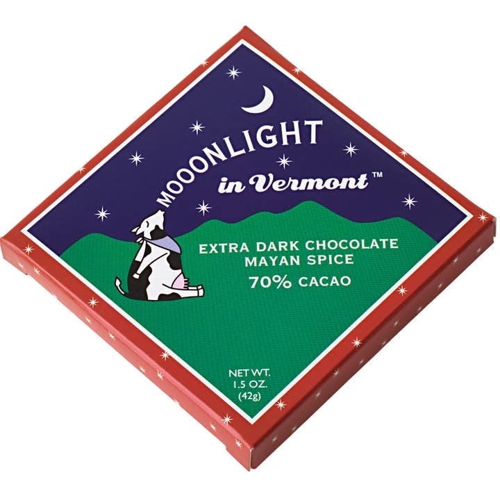 Extra Dark Chocolate Mayan Spice Bars - 9-Pack (Sweet on Vermont)