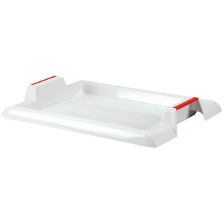 2pcs Rectangle Non Slip Dinner Serving Lap Tray Food Tray Restaurant Tray  for Dining Hall Restaurants,Eating Trays 
