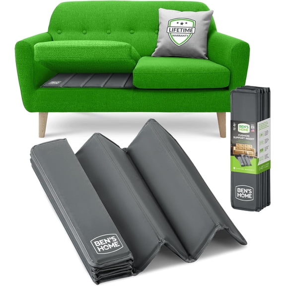 Extra Deep Loveseat Cushion Support Board, 0.5" Solid Wood, 400lbs, Anti-Slip Design for Sagging 2-Seat Sofa