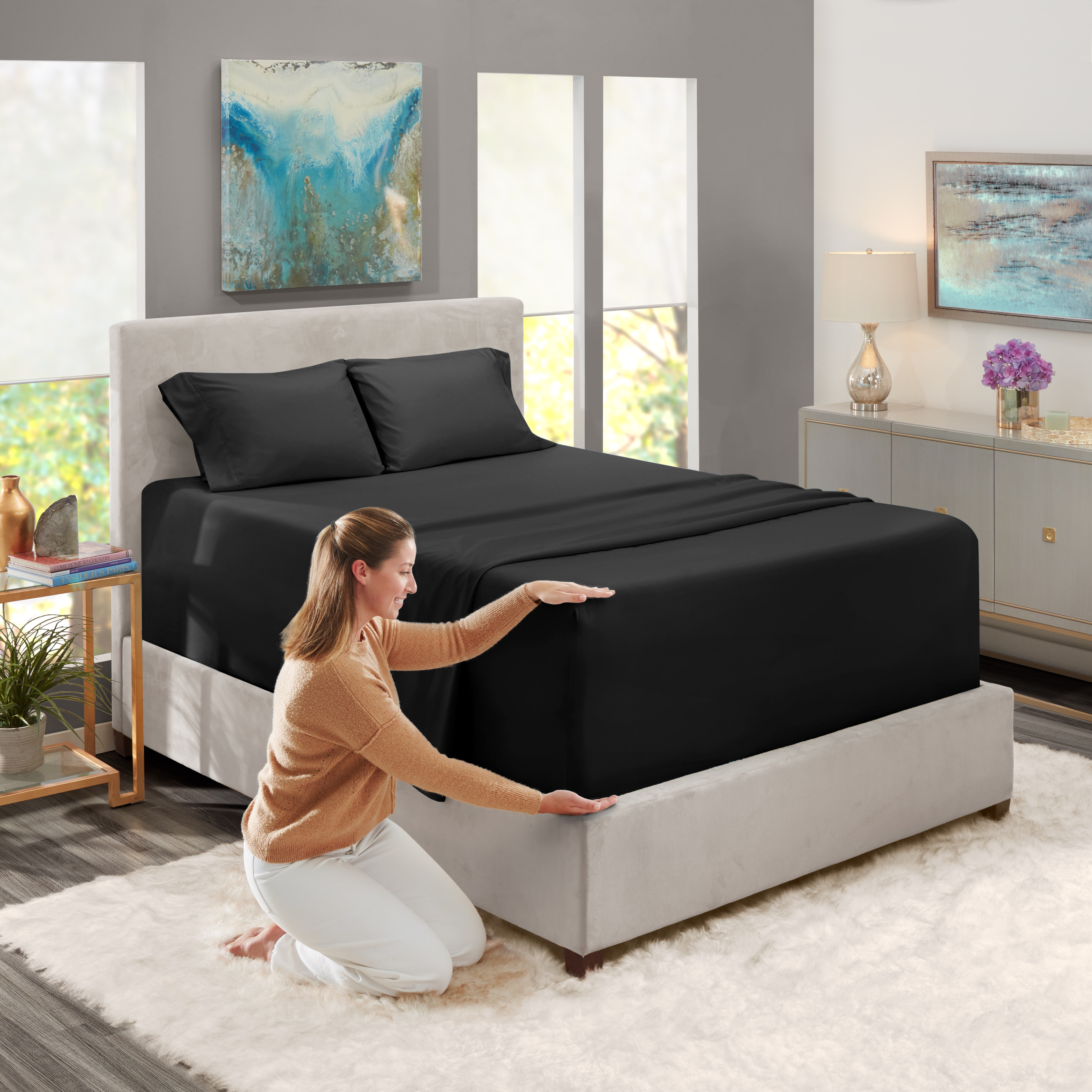 Walmart california king sheets discount