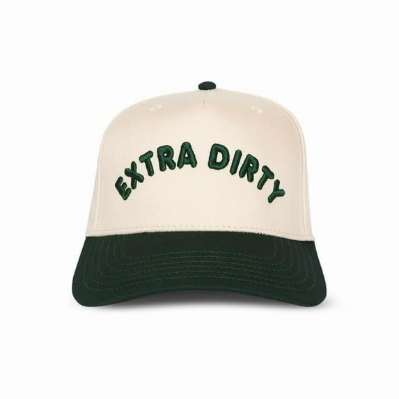 Extra Dirty Embroidered Trucker Hat, Two-Tone Adjustable Snapback Cap, Unisex Streetwear Baseball Hat for Casual and Outdoor Style, Fashion and Statement Outfits