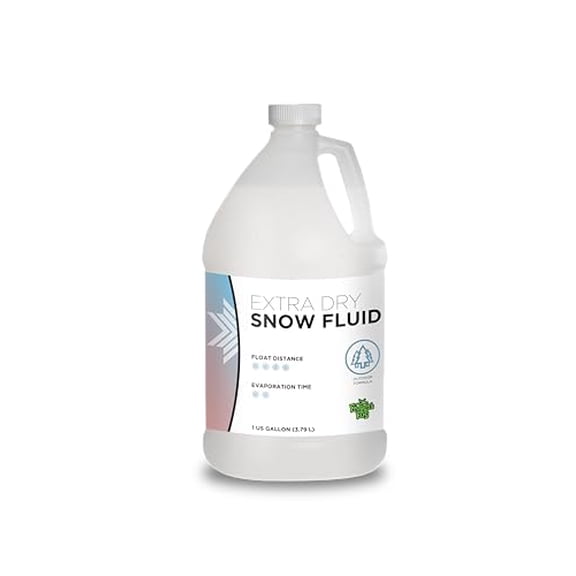Froggy's FlakesĀ® - EXTRA DRY - OUTDOOR FORMULA- 1 Gallon - Snow Juice Machine Fluid by Froggy's FogĀ® - (>30 Foot Float / Drop) Highly Evaporative Formula