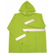 Extra Extra Large Fluorescent Green 35mm Rain Jacket 3PR0350NJ