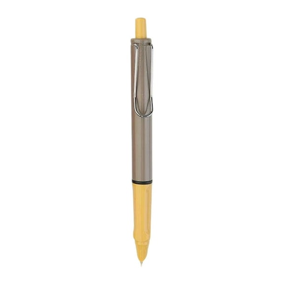 Extra Fine 0.38mm Press Pen with Replaceable Ink for Smooth Writing and Calligraphy Practice