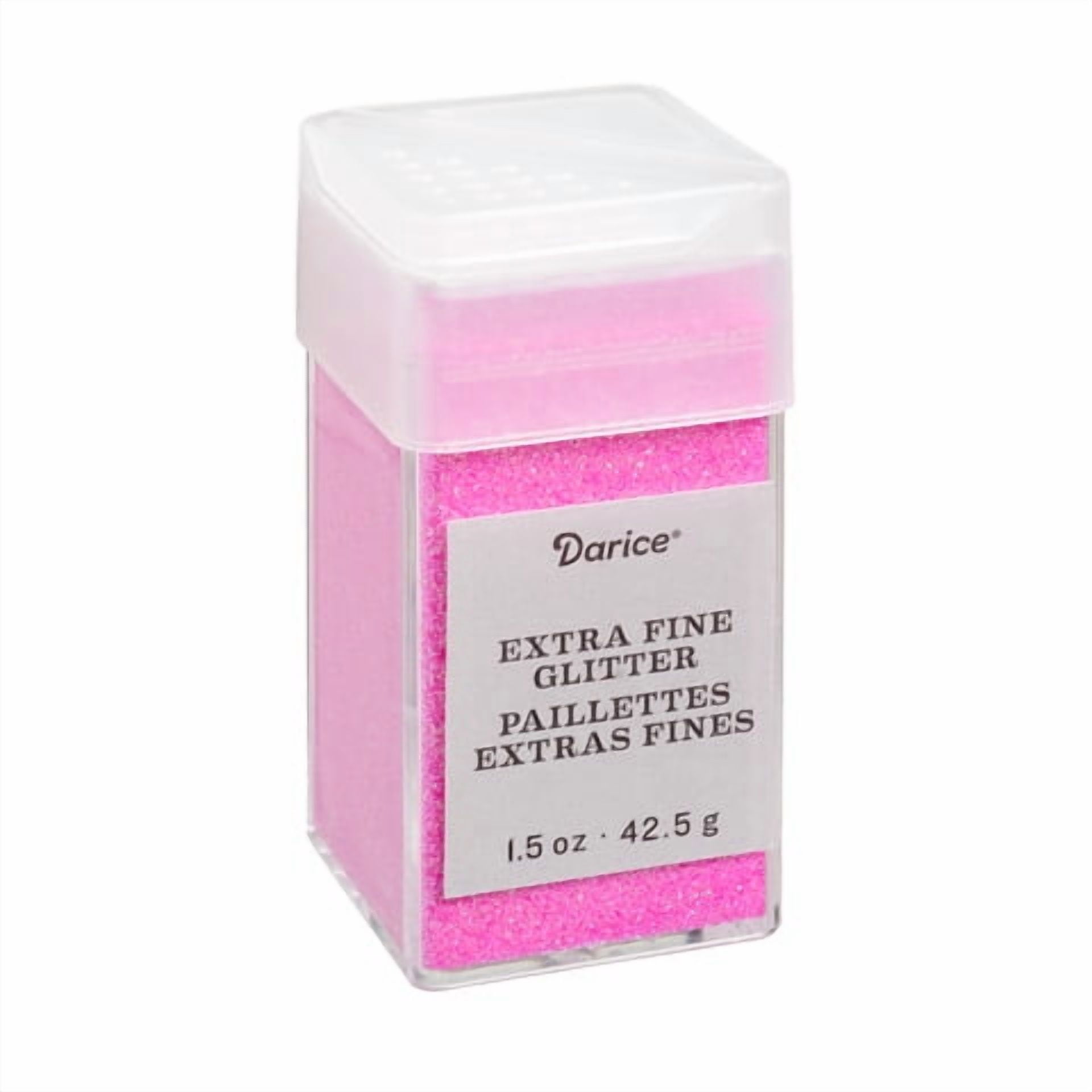 Extra Fine Glitter: Bubblegum Pink, 1.5 ounces