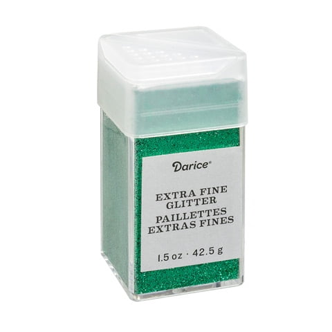 Extra Fine Glitter: Emerald Green, 1.5 ounces