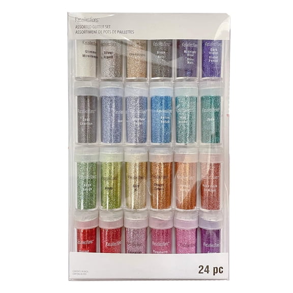 Extra Fine Glitter Pack by Recollections - Assorted Glitter Set for Resin - Card Making - Decorations - Home DecorProject and Arts & Crafts - 1 Pack