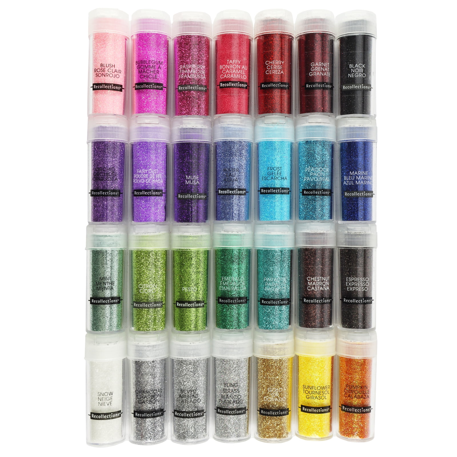 Extra Fine Glitter Set by Recollections - Assorted Glitter Set for Resin - Card Making - Decorations - Home DecorProject and Arts & Crafts - 1 Pack