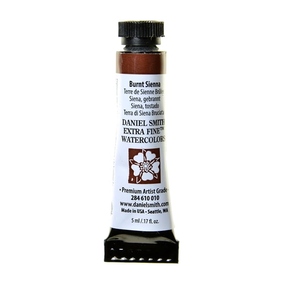 Extra Fine Watercolors burnt sienna, 5 ml (pack of 2)