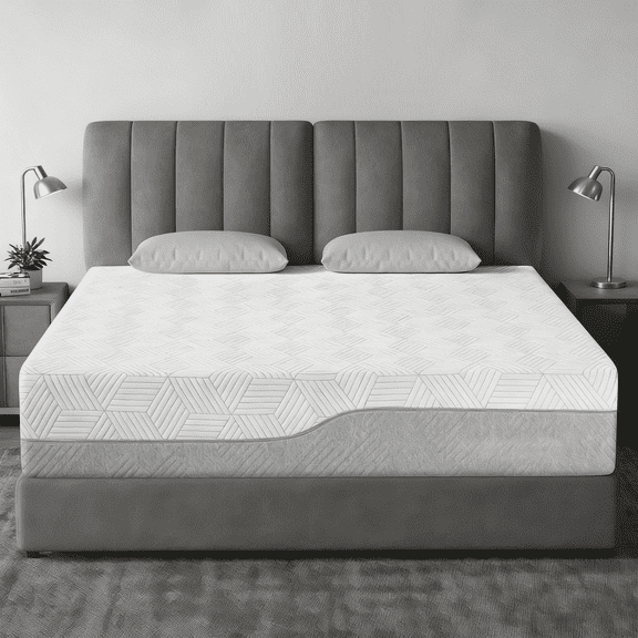 Extra Firm 14 Inch Cal King Size Memory Foam Mattress in a Box, Dual-Sided High-Density Bed Mattress for Back Pain Relief, CertiPUR-US Certified