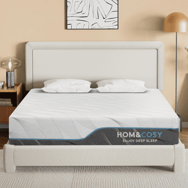 Extra Firm Full Mattress, 8/10 Inch Medium - Extra Firm Dual Sides Flippable Mattress for Back Pain