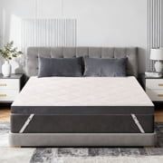 Extra Firm Mattress Topper 3-Inch– CertiPUR-US Certified Foam for Maximum Support, Pressure Relief & Durable Comfort