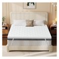 thumbnail image 1 of Extra Firm Mattress Topper Full Size 3 Inch, Firm to Extra Firm Mattress Pad with Dual Sides Flippable for Back , High-Density Support Bed Topper with Washable Cover, , 75" x 54", 1 of 8