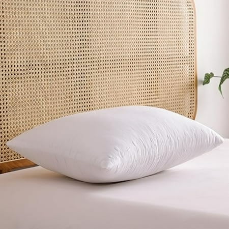 Extra Firm Pillow Queen Size 28 x 20 inch, Bed Pillow with Adjustable Insert Provides Stronger Support - for Back, Stomach & Side S pers.