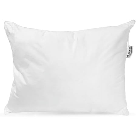 Extra Firm Polyester Fill Bed Pillow for Side Sleepers – Queen Size, High Loft, Firm Density, Tall Pillow