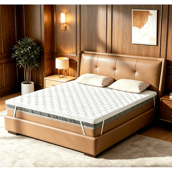 Extra Firm Twin Mattress Topper 3 Inch, Dual-Sided Flippable High Density Foam Bed Topper for Back Pain Relief, Washable Cover, CertiPUR-US Certified, 80"60"