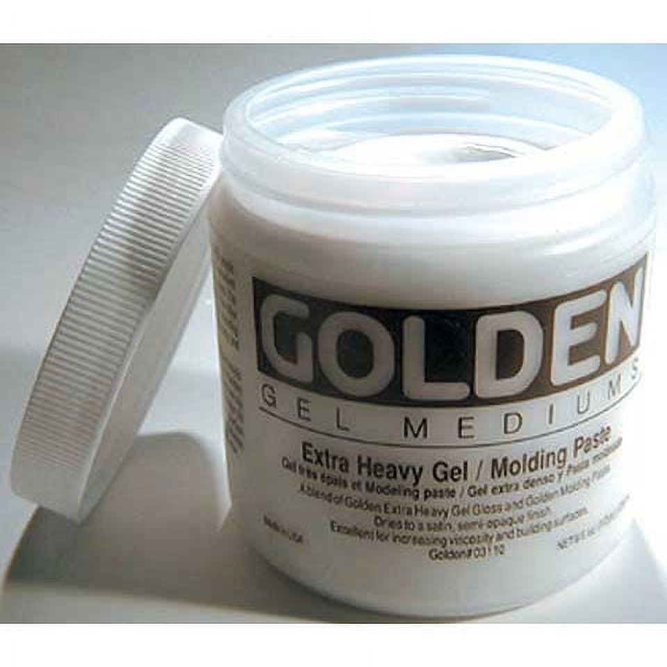 Extra Heavy Molding Paste by GOLDEN, 16 fl. oz. Jar, Professional ...