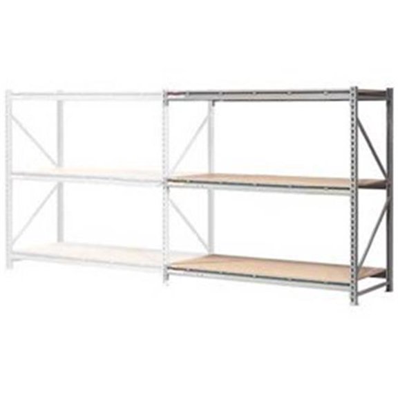 Extra High Capacity Bulk Rack - Gray - 60 x 48 x 120 in. - Heavy-Duty Steel