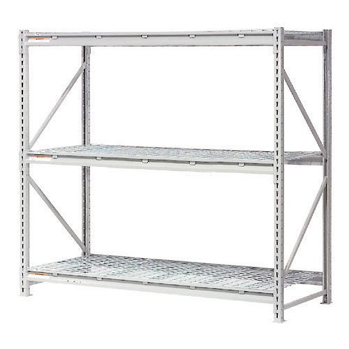 Extra High Capacity Bulk Rack With Wire Decking, Starter Unit, 72"W x 18"D x 72"H