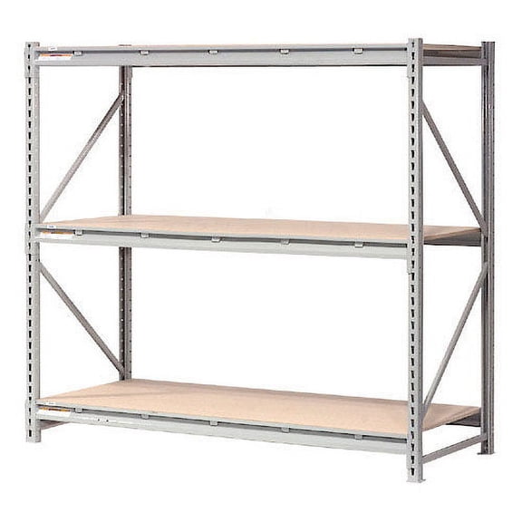 Extra High Capacity Bulk Rack With Wood Decking, Starter Unit, 72"W x 18"D x 72"H