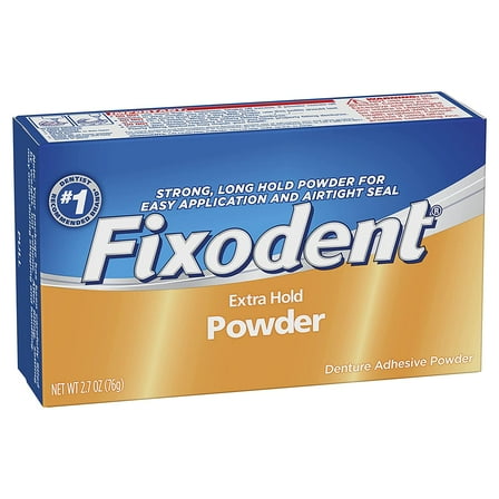 Extra Hold Denture Adhesive Powder, 2.7 oz
