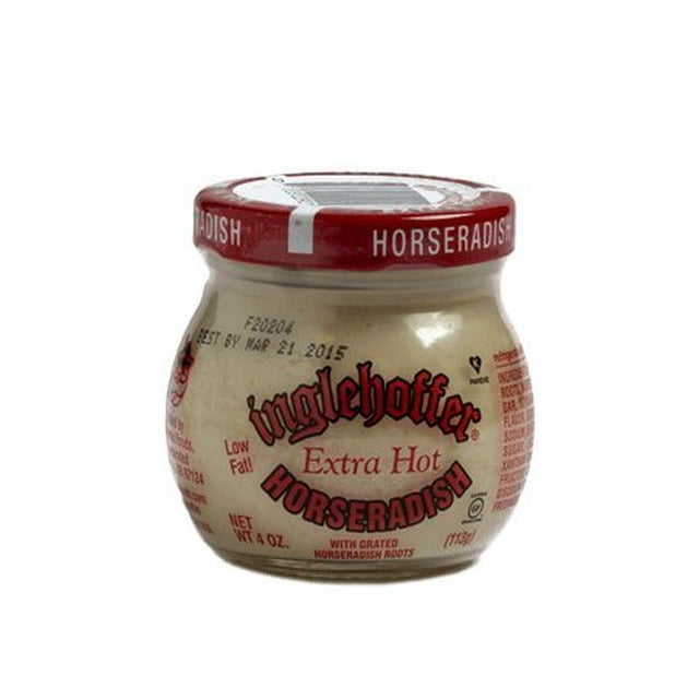 Extra Hot Horseradish, 4 Ounce Jar