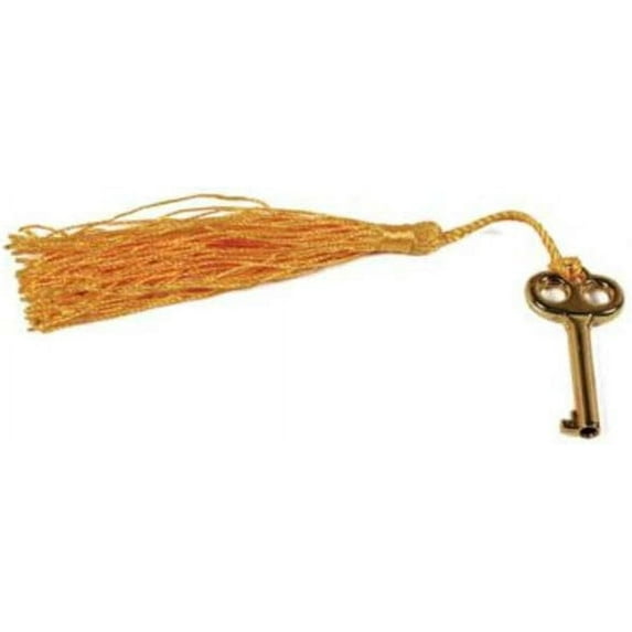 Extra Humidor Key with Tassel (Gold), Replacement Key for Humidors