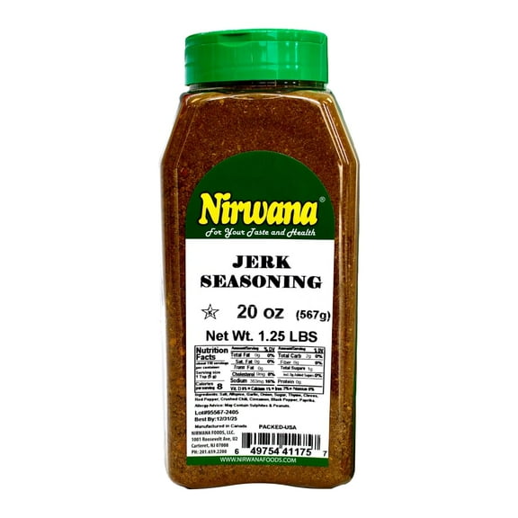 Extra Jerk Seasoning  Bold Caribbean Spice Blend for Chicken, Seafood & Grilled Meats 20oz