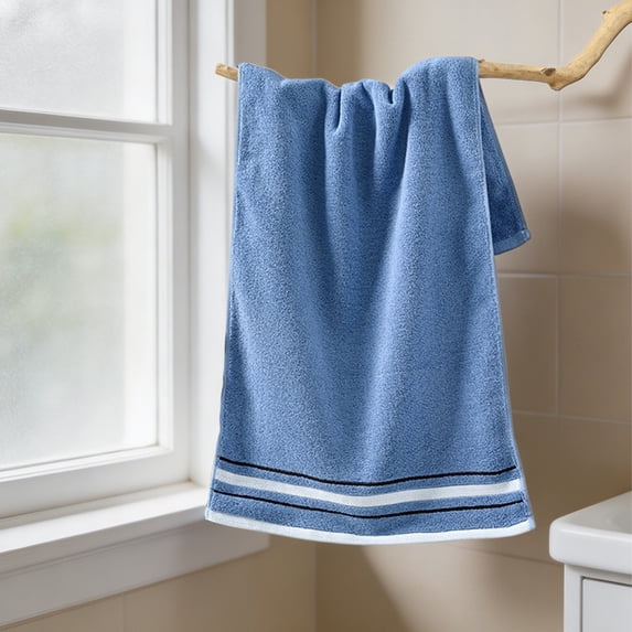 Extra Large 100% Cotton Thickened Bath Towel 16x36 Inch, Ultra-Soft Highly Absorbent Washcloth for Bathroom Home Travel Gym, Quick-Dry Body Towel