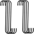 Extra Large 12 Inch S Hooks For Hanging S Shaped Hook Heavy Duty Black