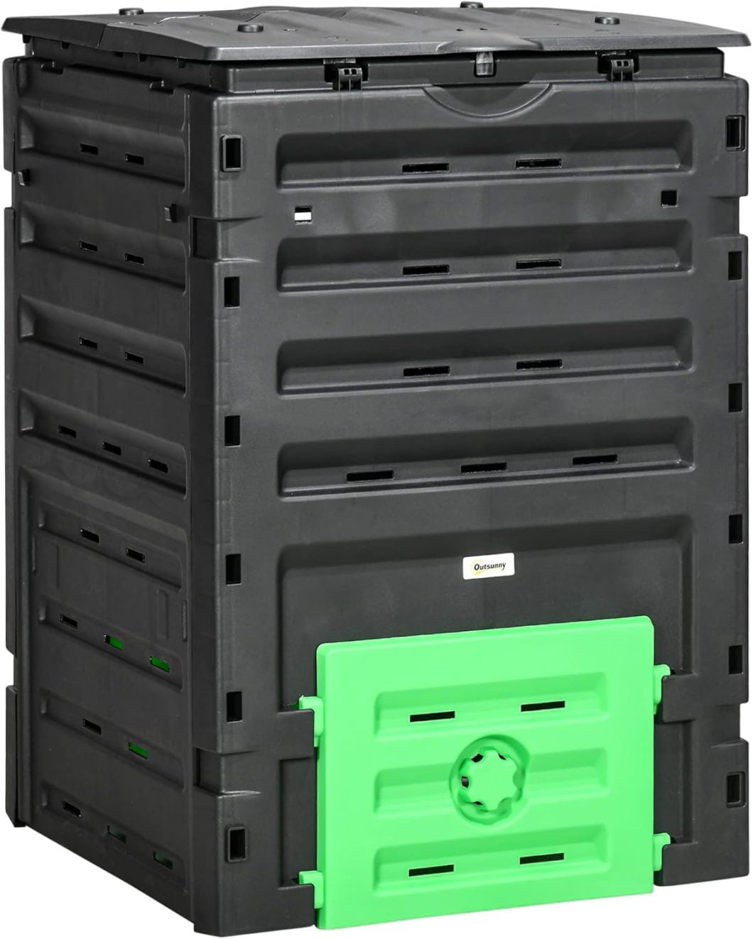 Extra-Large 120 Gallon Compost Bin - Fast Compost Maker for Garden ...